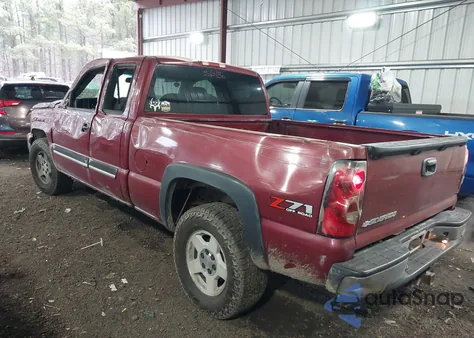 2006 Chevrolet Silverado 1500 Lt1 из США, поврежденный, VIN 1GCEK19B86E164229